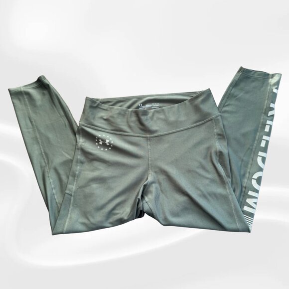 Under Armour Freedom HeatGear Compression Leggings Large - Picture 1 of 6